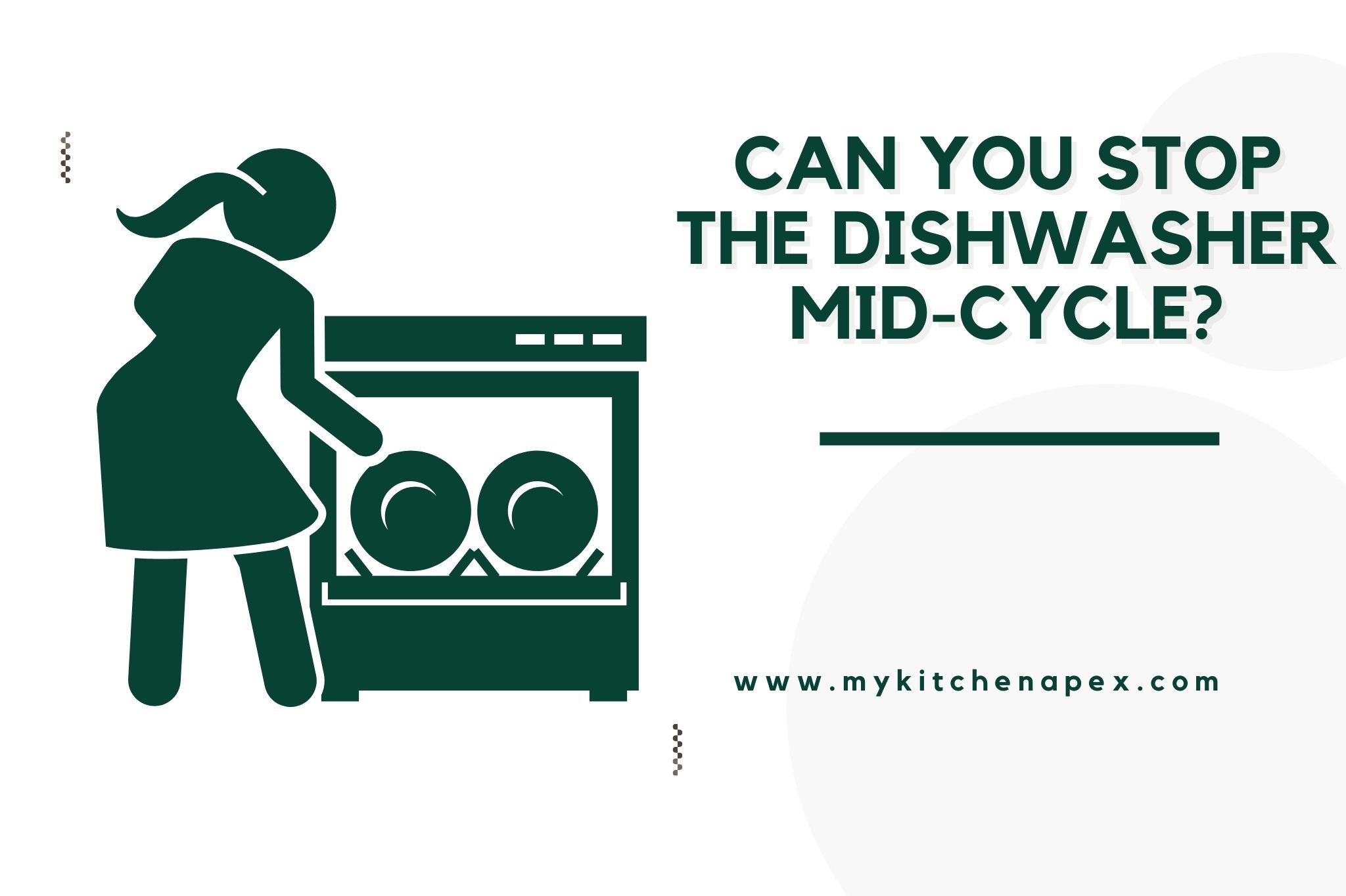 Can You Stop The Dishwasher Mid-Cycle?