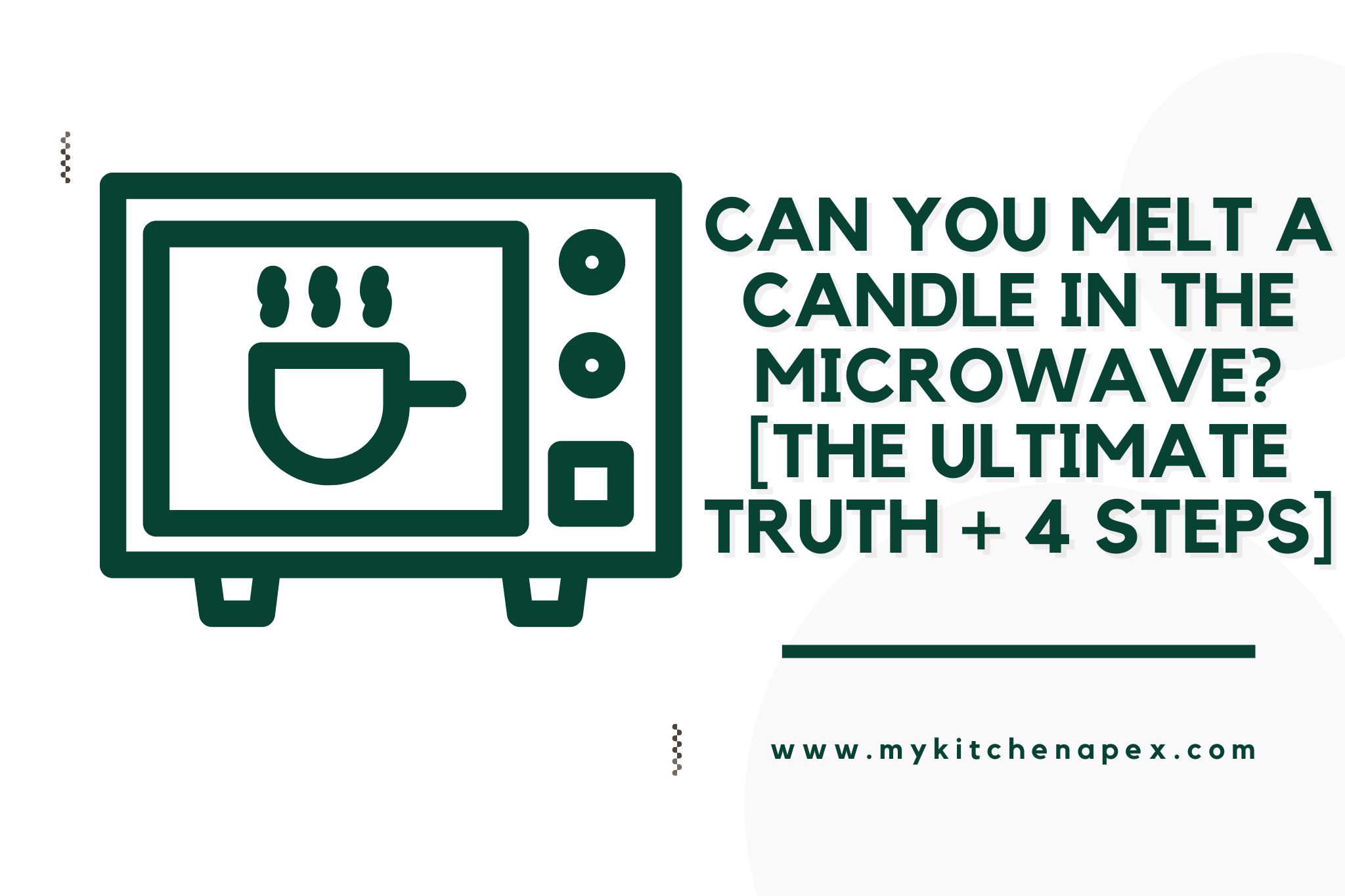 Can You Melt A Candle In The Microwave? [The ULTIMATE truth + 4 Steps