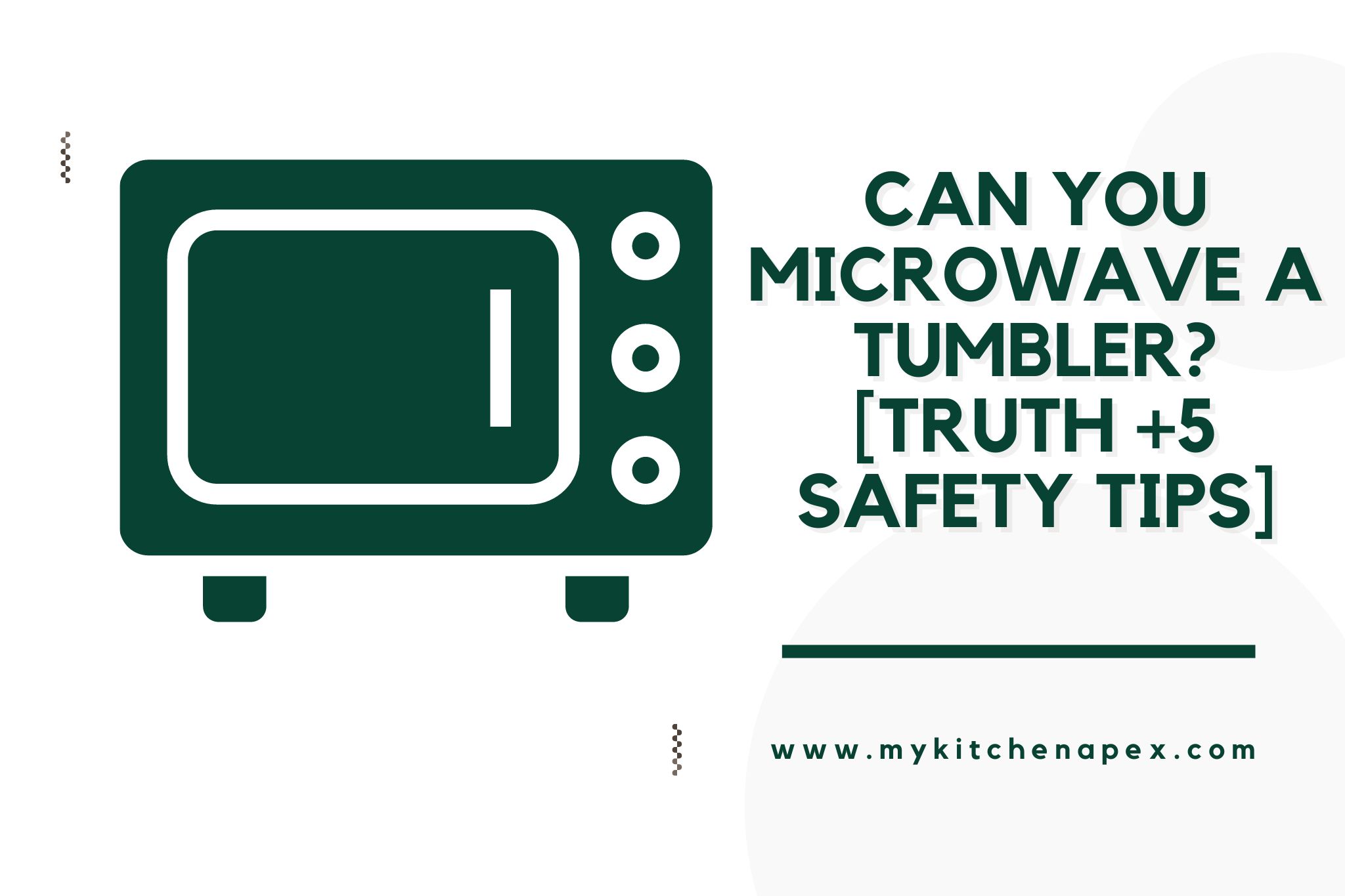 Can You Microwave A Tumbler? [TRUTH +5 SAFETY Tips]