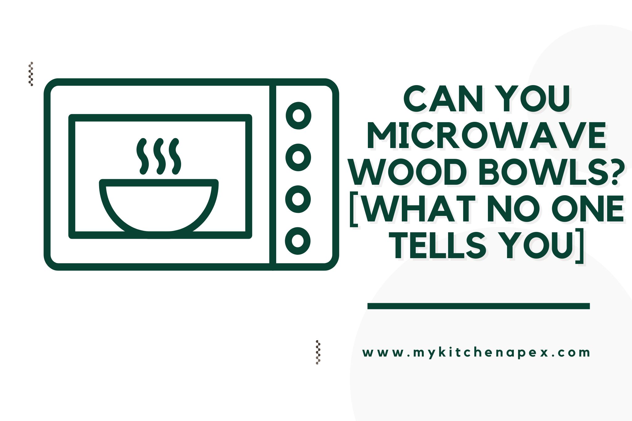 Can You Microwave Wood Bowls? [What No One TELLS You]