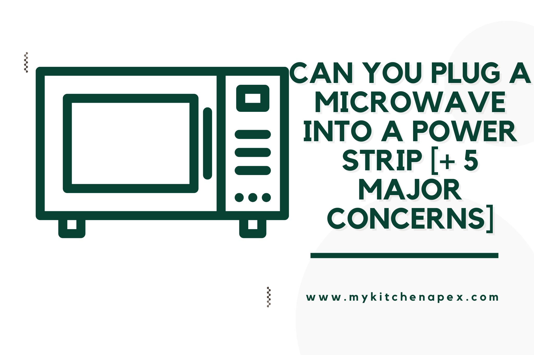 Can You Plug A Microwave Into a Power Strip [+ 5 MAJOR Concerns]