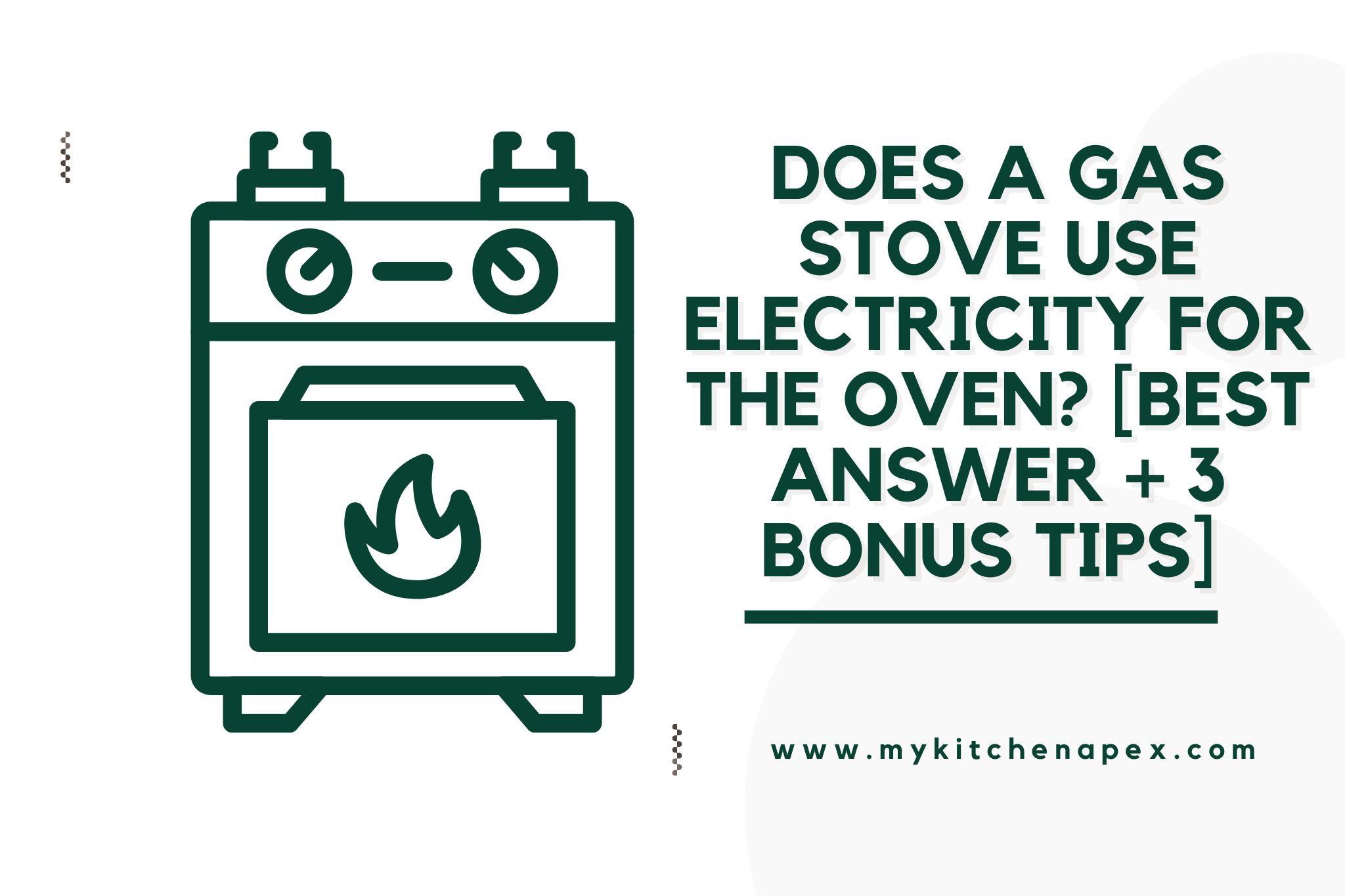 Does A Gas Stove Use Electricity For The Oven? [BEST Answer + 3 BONUS Tips] 