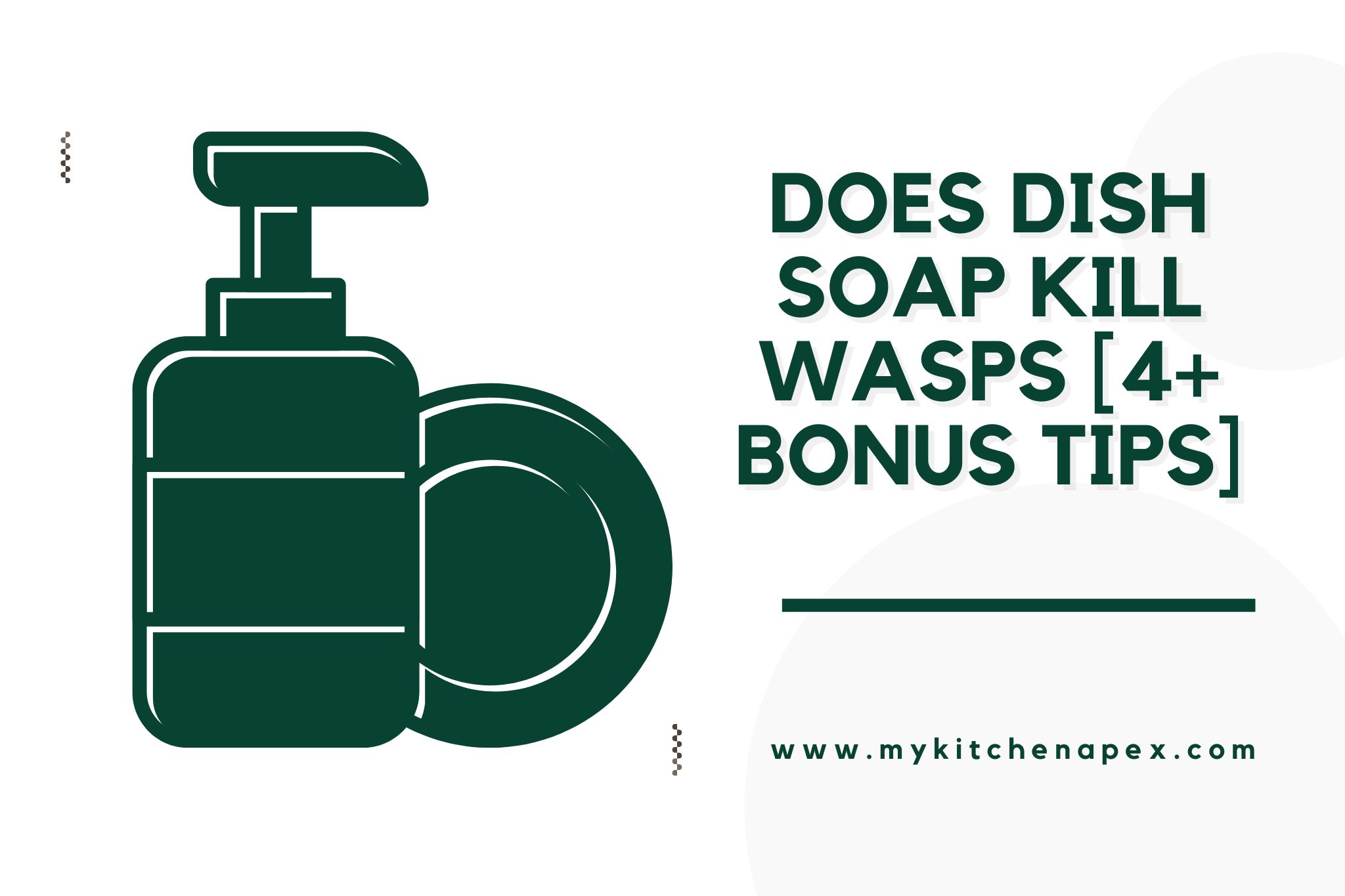 Does Dish Soap Kill Wasps [4+ BONUS Tips]