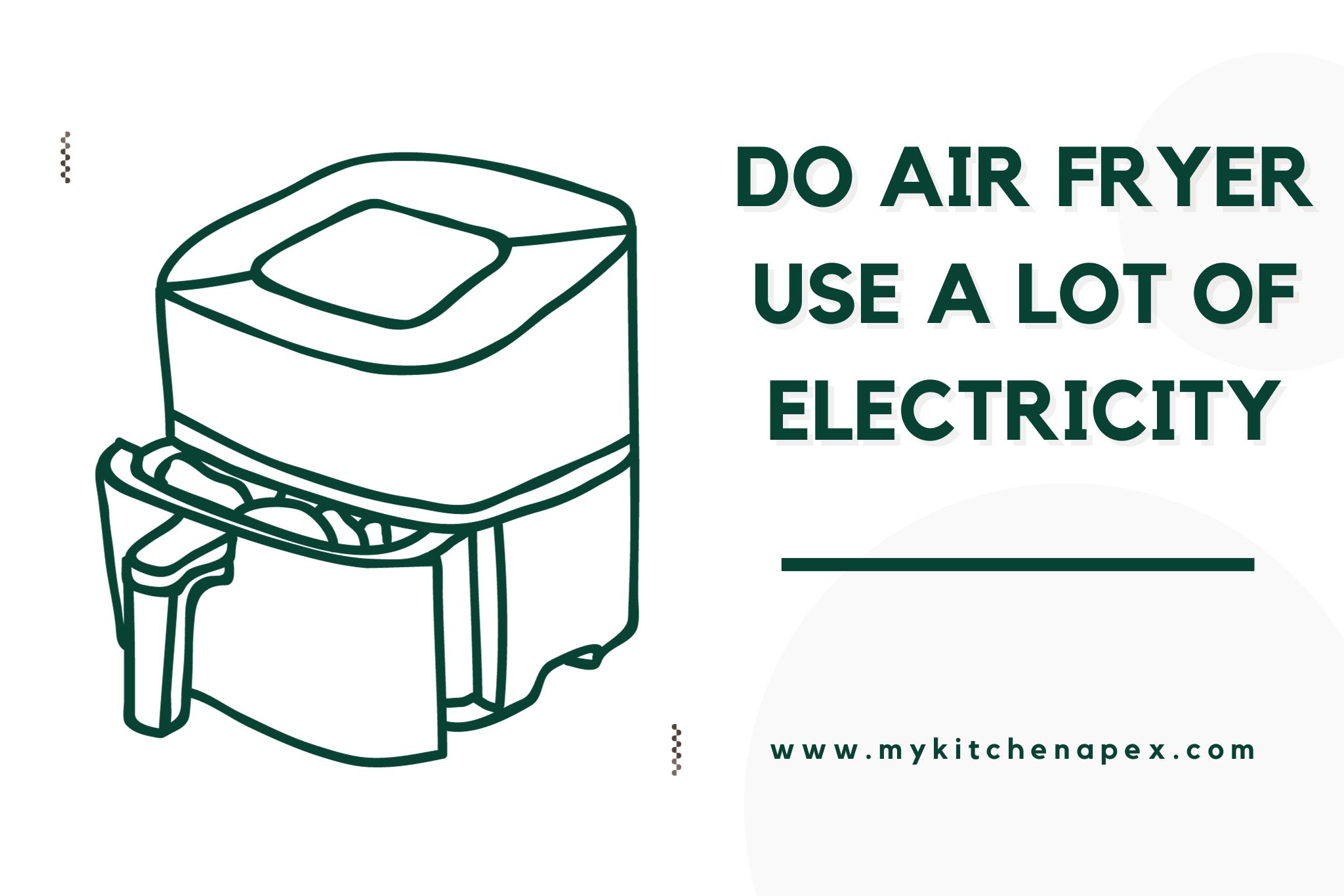 do air fryer use a lot of electricity