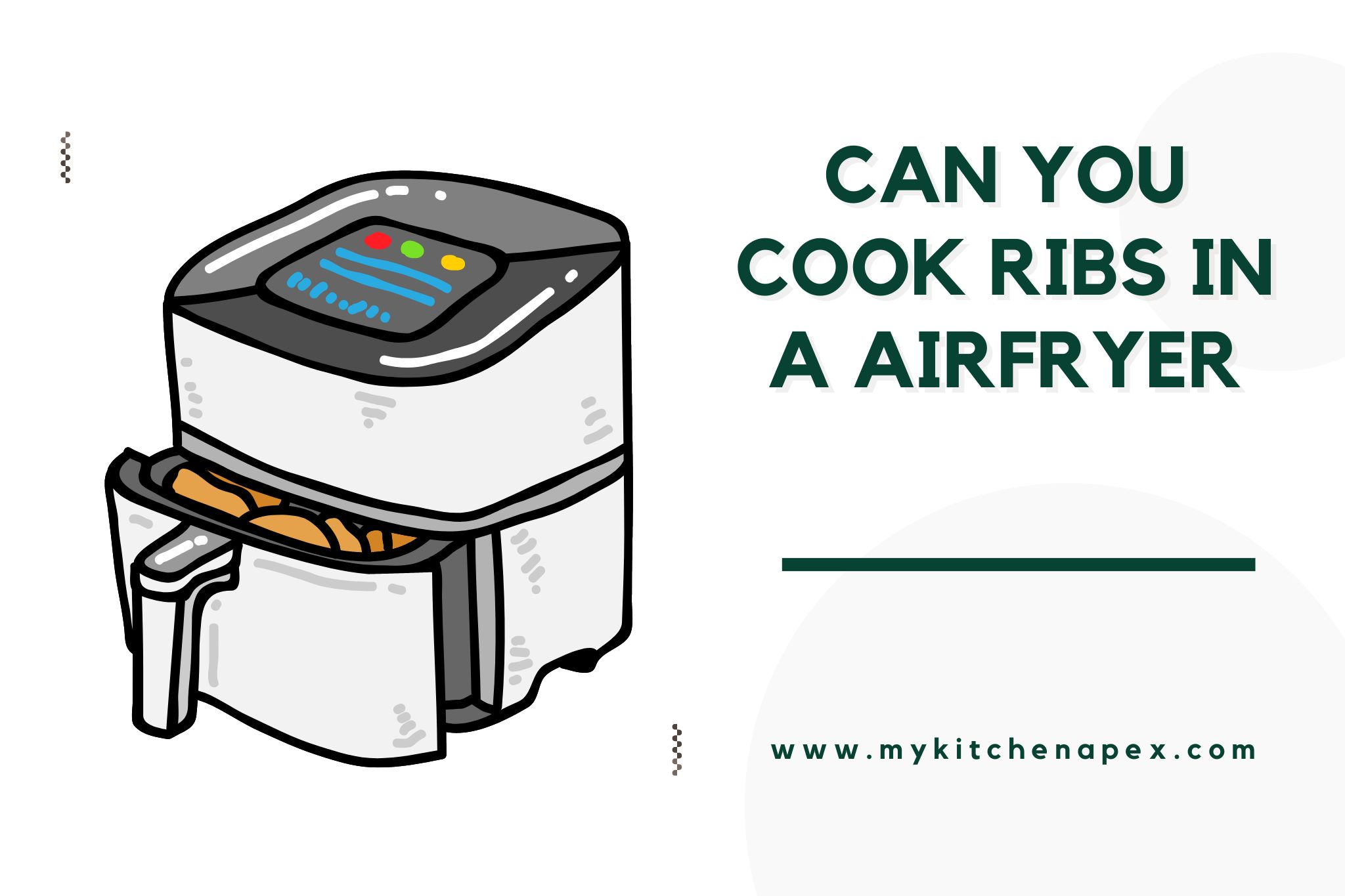 can you cook ribs in a airfryer