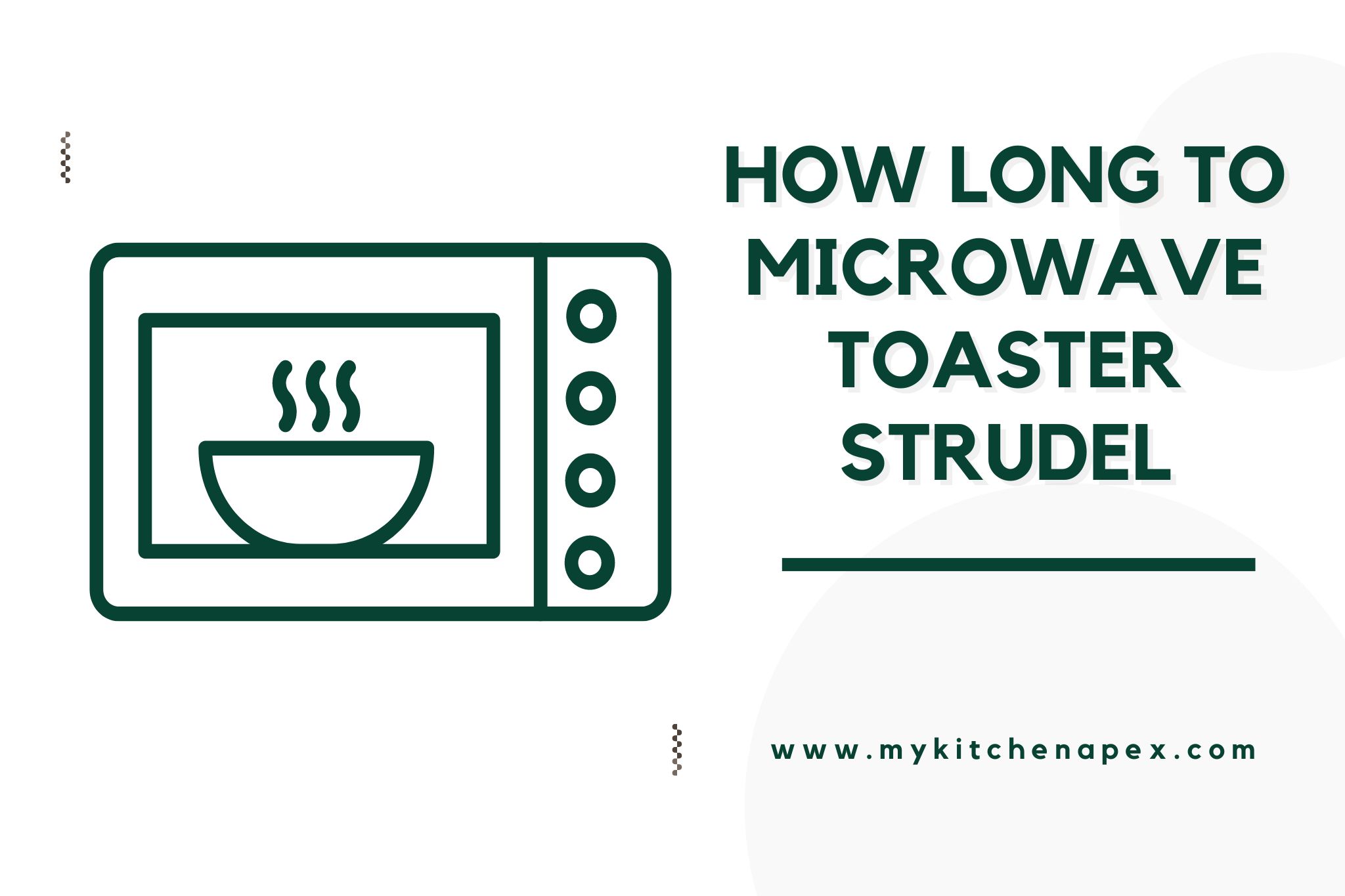 how long to microwave toaster strudel