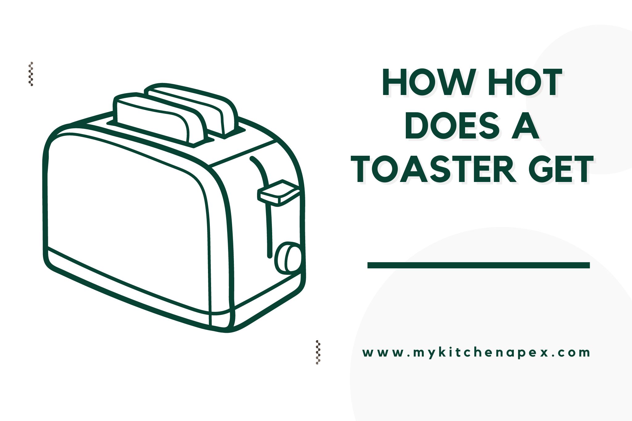 how hot does a toaster get