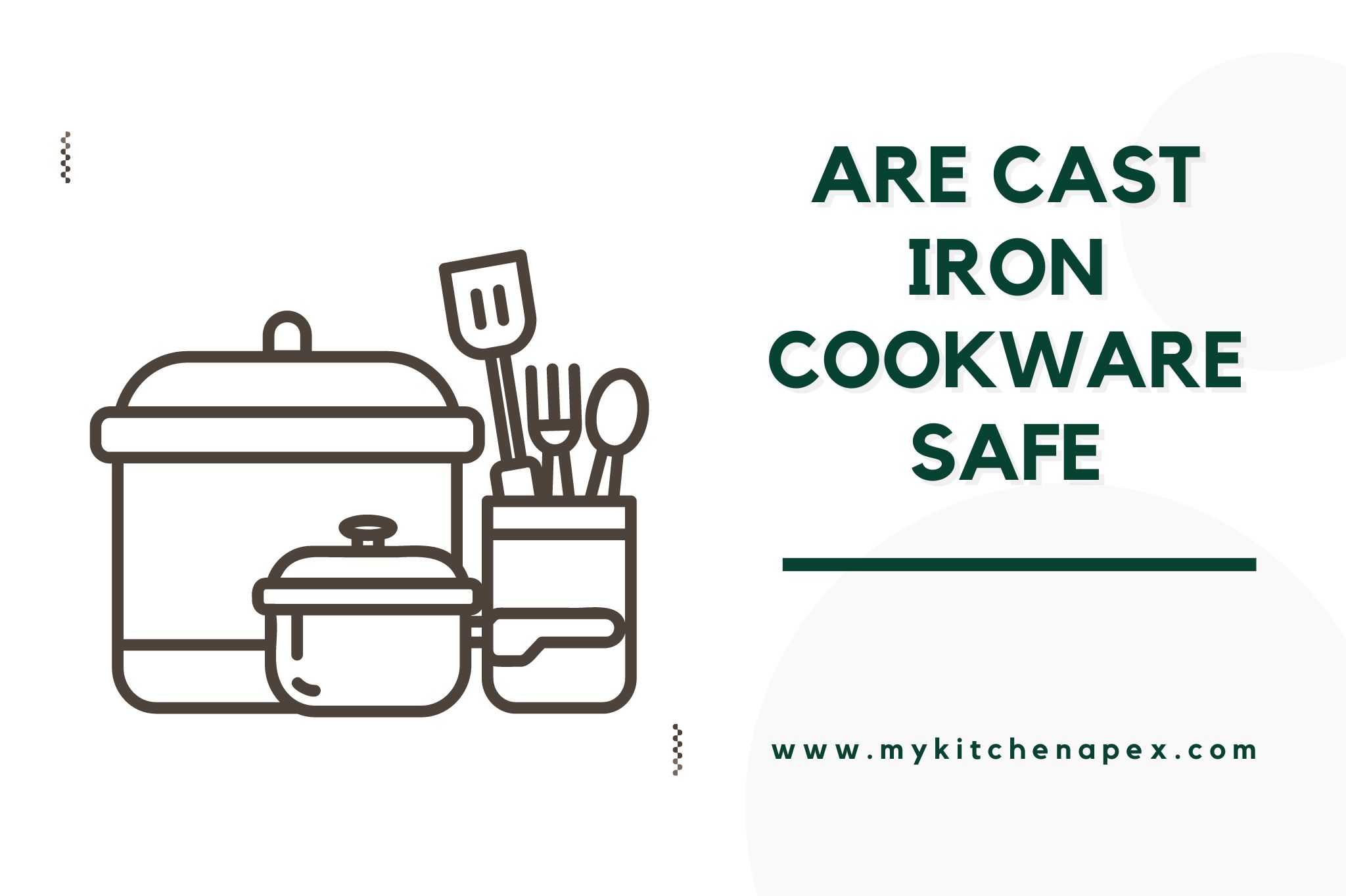 are cast iron cookware safe