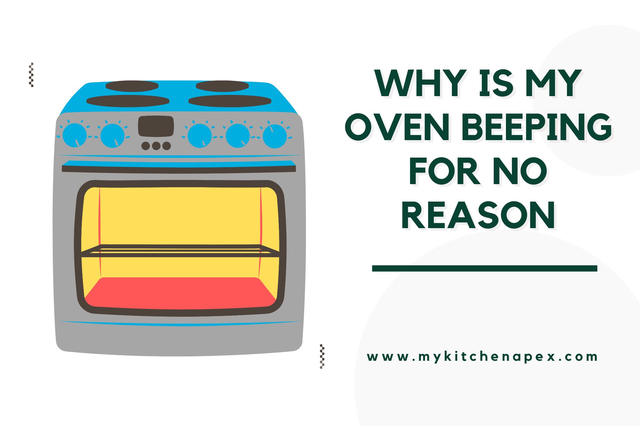 why is my oven beeping for no reason