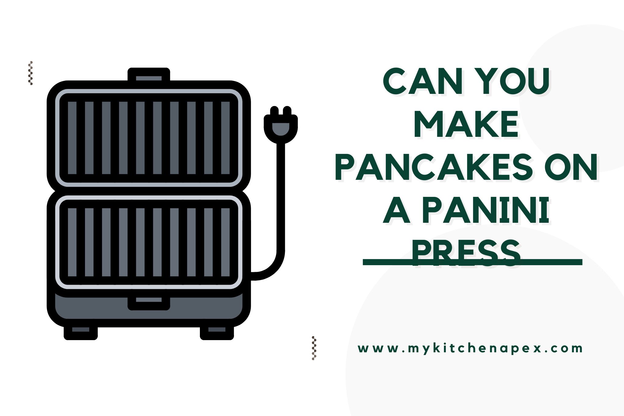 can you make pancakes on a panini press