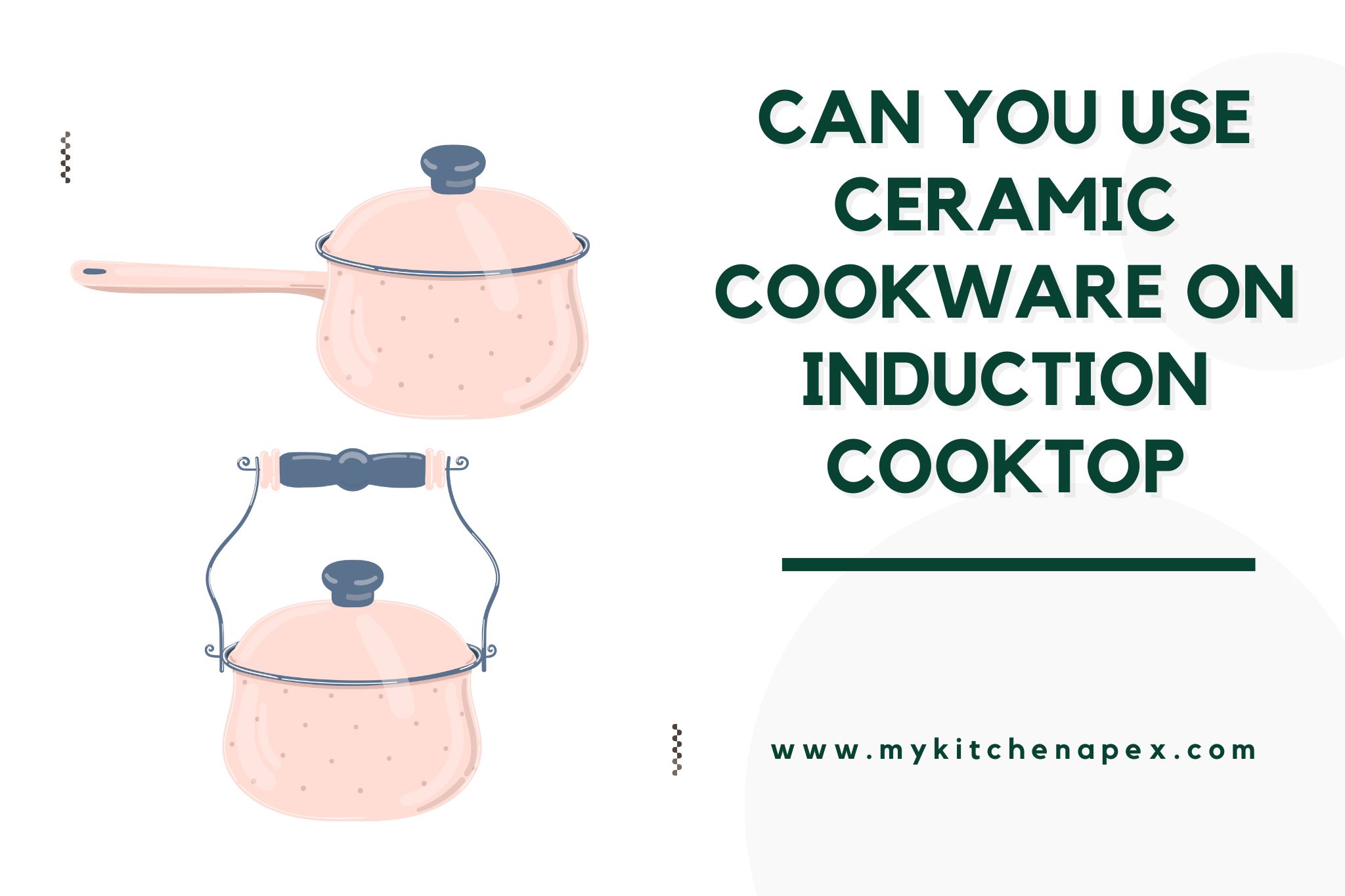 can you use ceramic cookware on induction cooktop