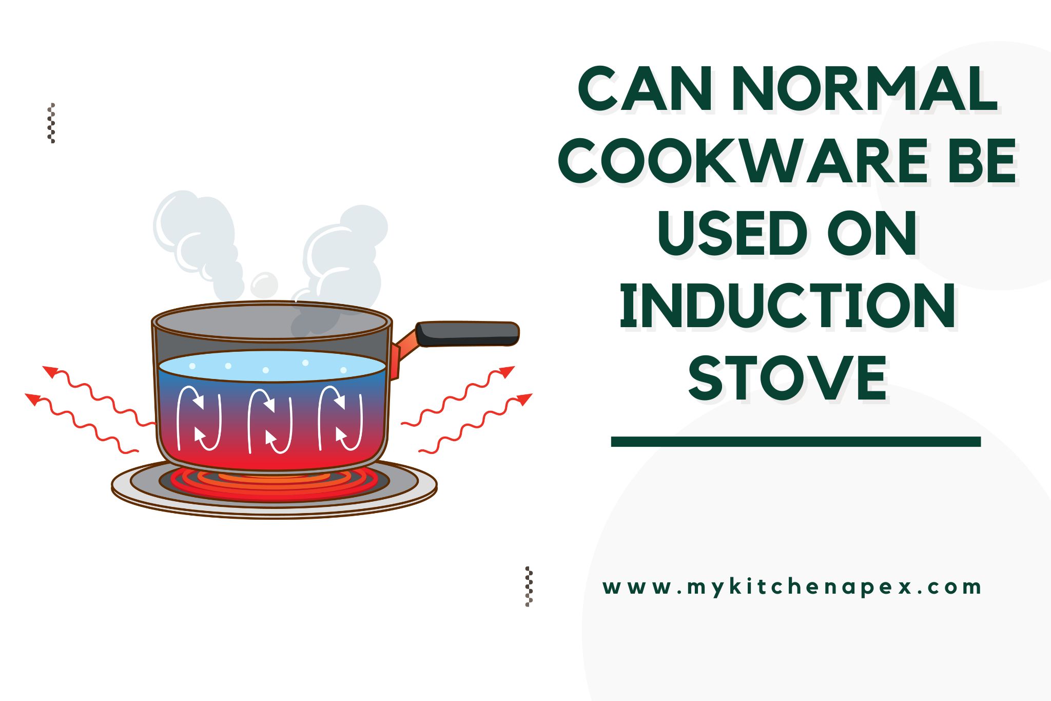 can normal cookware be used on induction stove