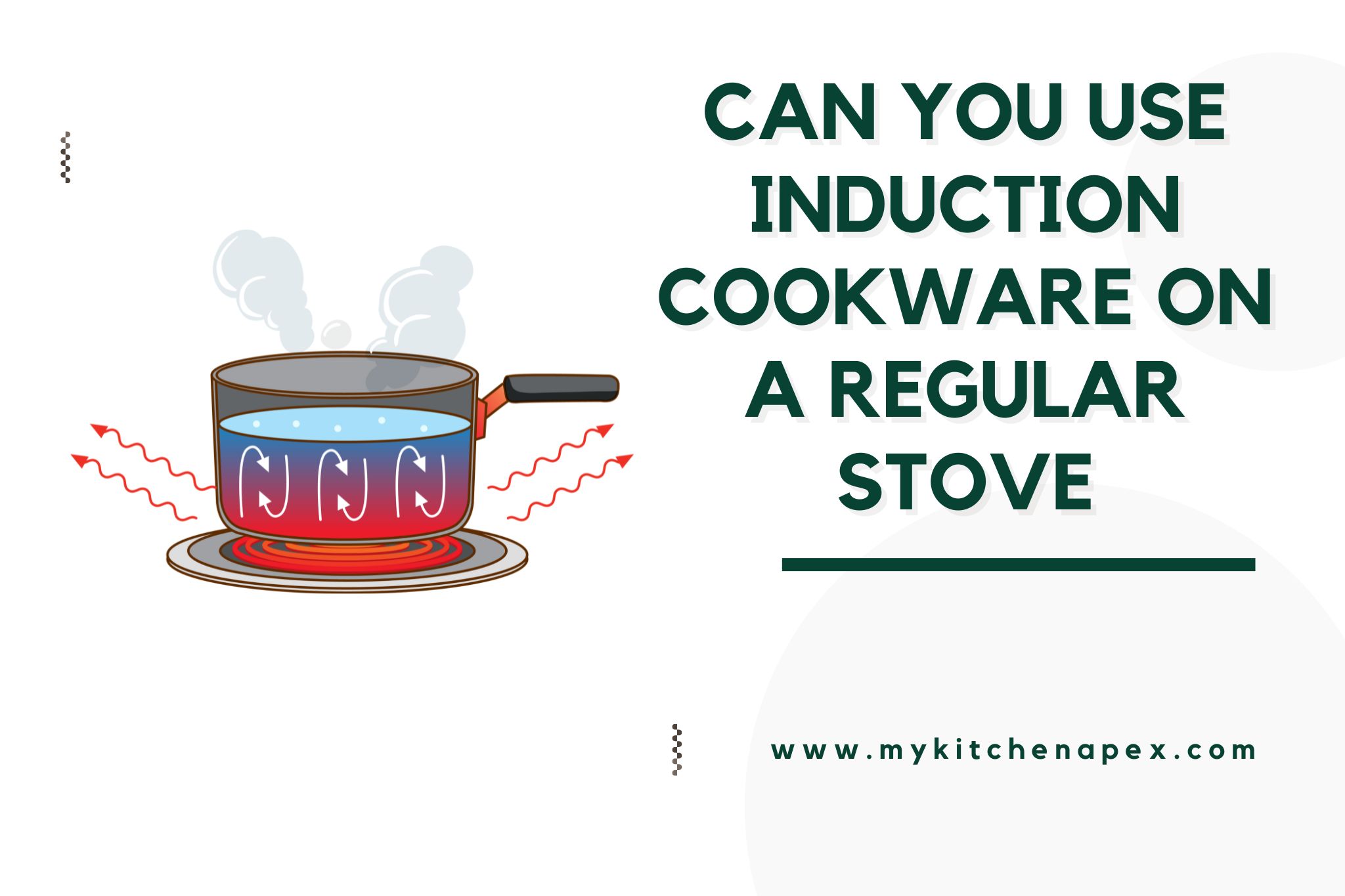 can you use induction cookware on a regular stove