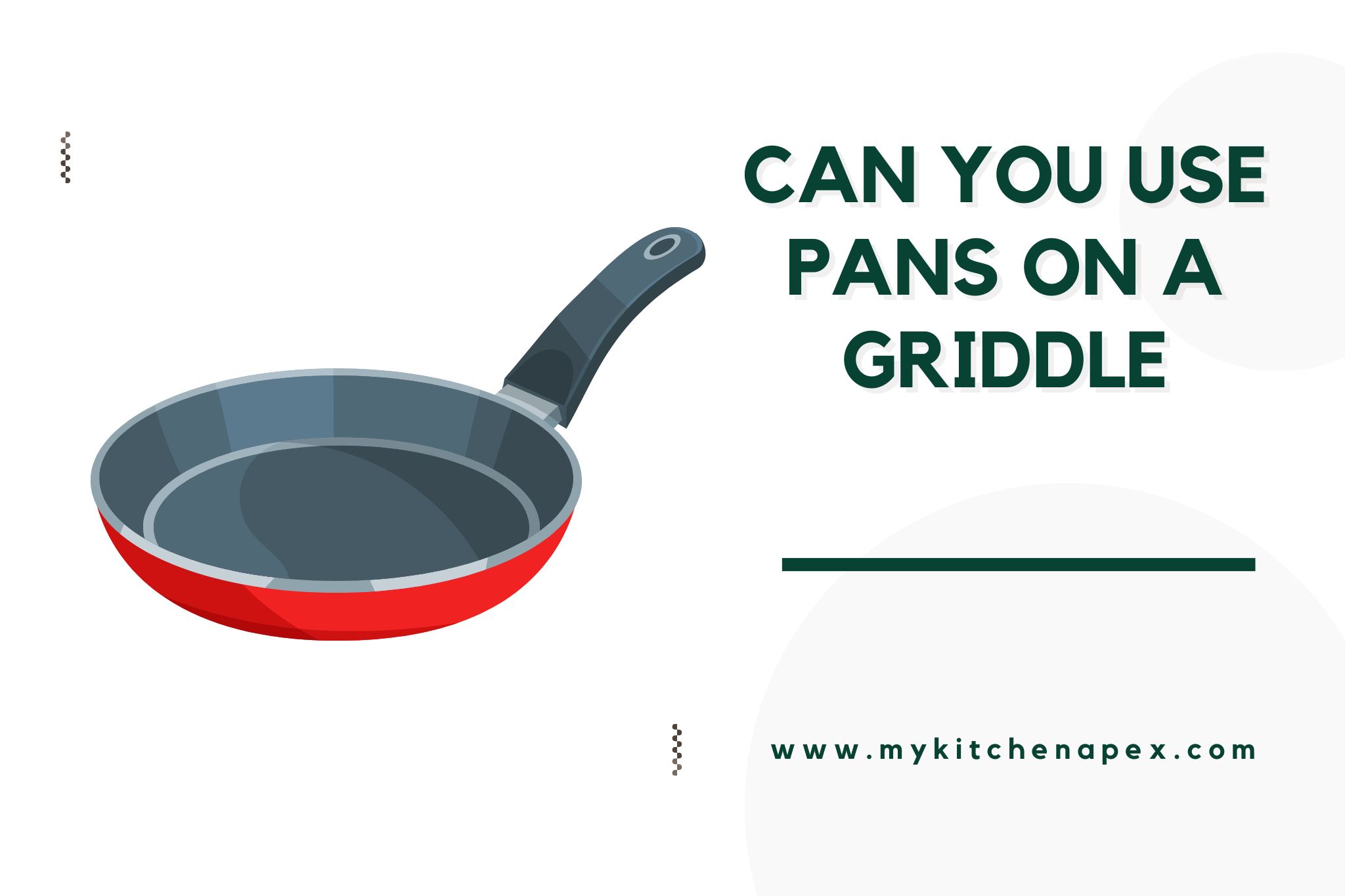 can you use pans on a griddle