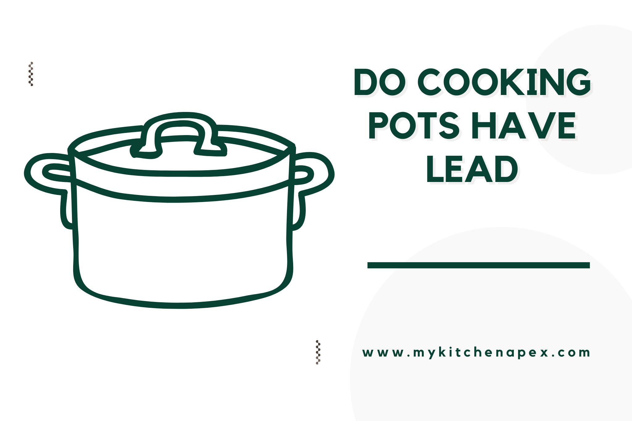 do cooking pots have lead